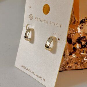 Kendra Scott Traci Huggie Hoop Earrings - Gold